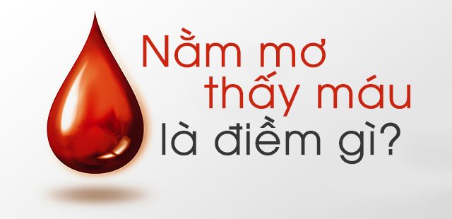 Nằm mơ thấy máu đánh con gì